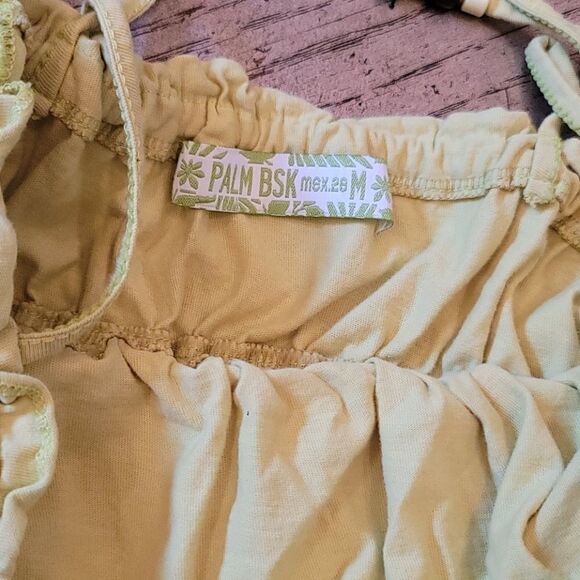 Size M summer dress lime green by Bershka - Picture 4 of 5